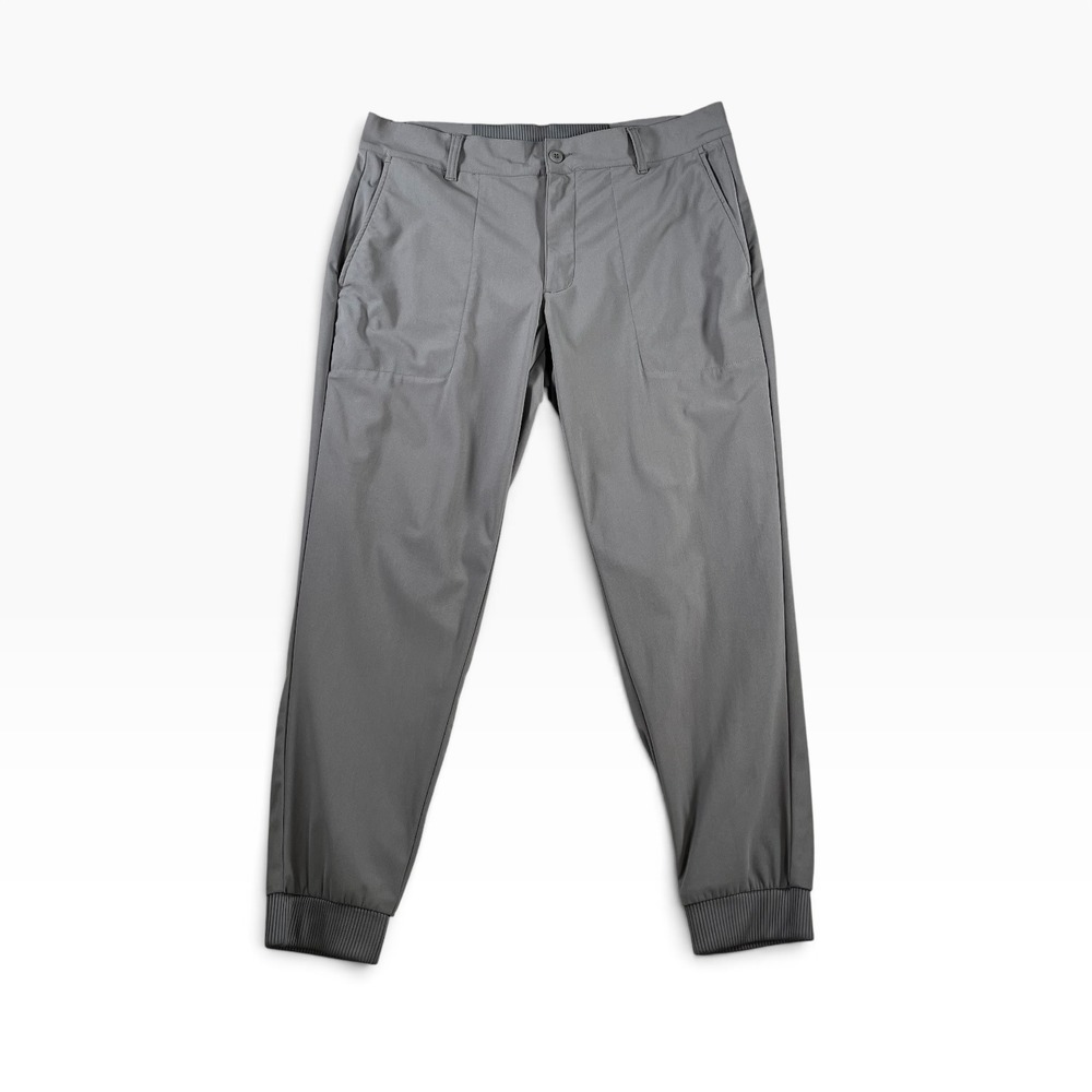 FootJoy Mens HYPR Golf Jogger Pants Grey Size W38 L30 Performance Polyester